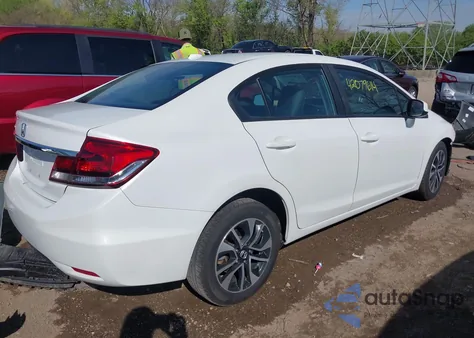 2013 Honda Civic Ex-L z USA, uszkodzony, nr VIN 19XFB2F91DE056368